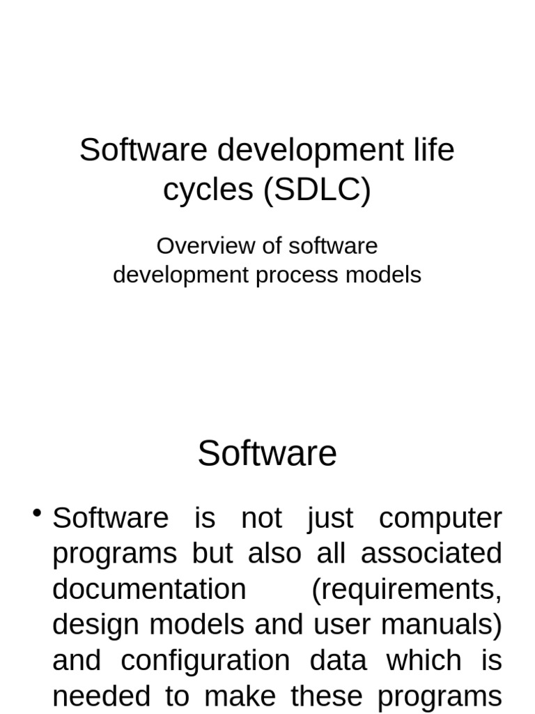 Understanding Software Development Models | PDF | Software Development ...