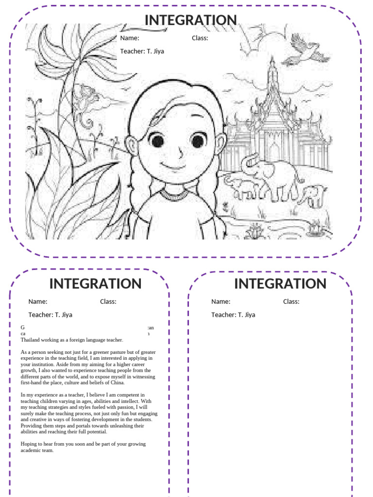 Integration (3) | PDF | Teachers | Social Psychology