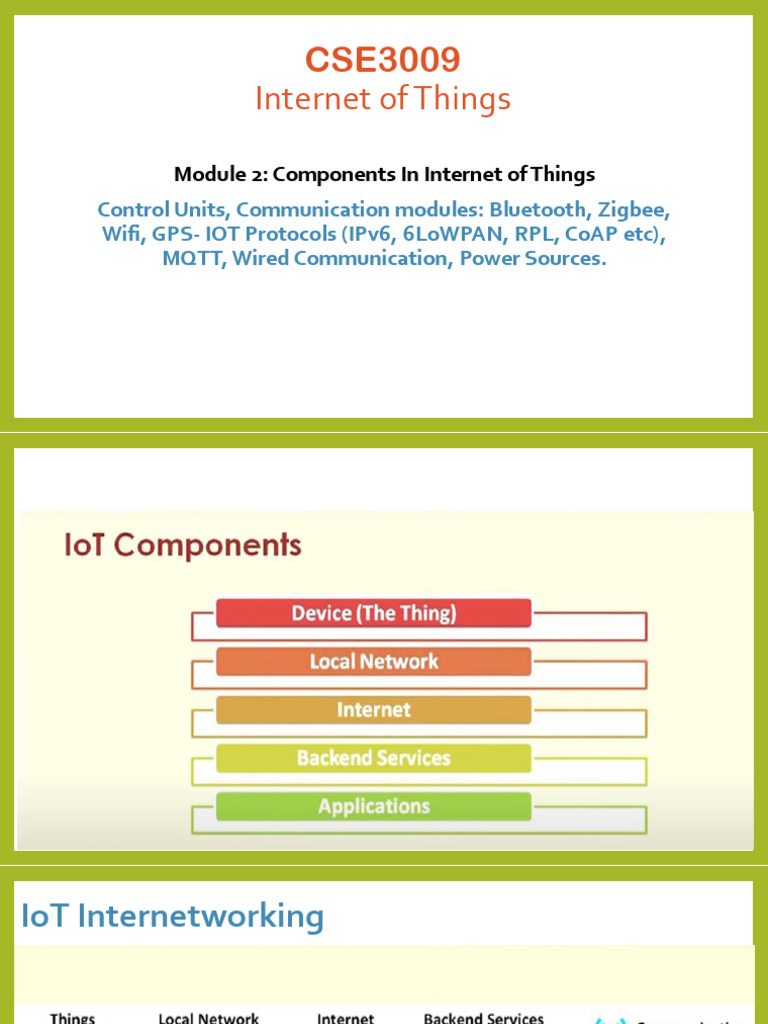 Module 2 Lecture 1 Bluetooth | PDF
