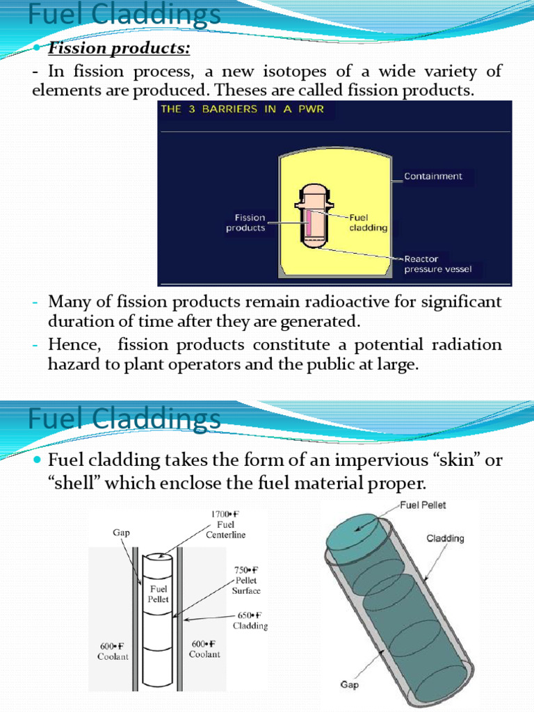 Fuel Cladding Materials Overview | PDF