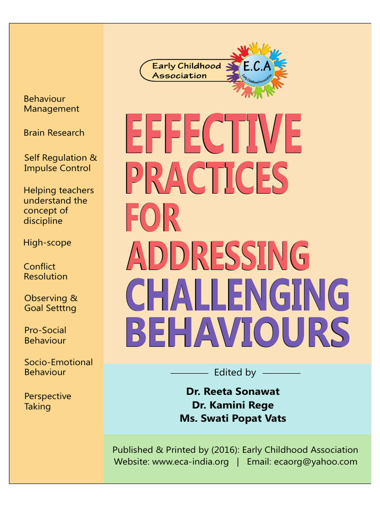 Effective Practices To Address Challenging Behaviour New | PDF | Memory ...