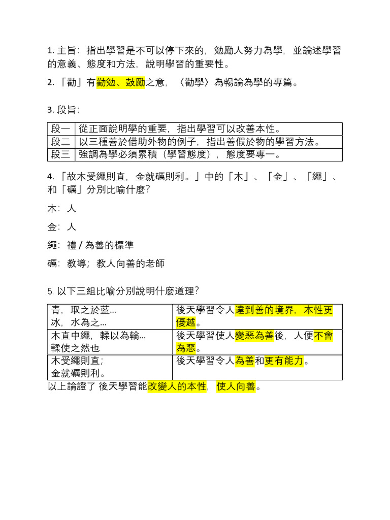 勸學 問答 | PDF