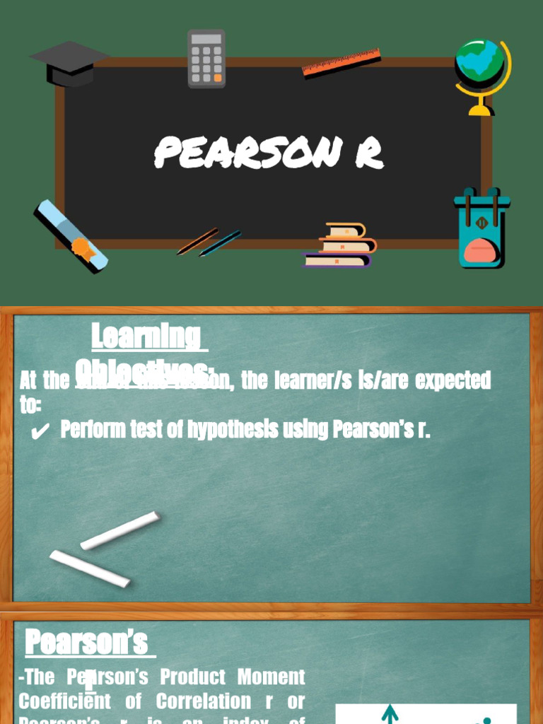 Understanding Pearson's r Correlation | PDF | Multivariate Statistics ...