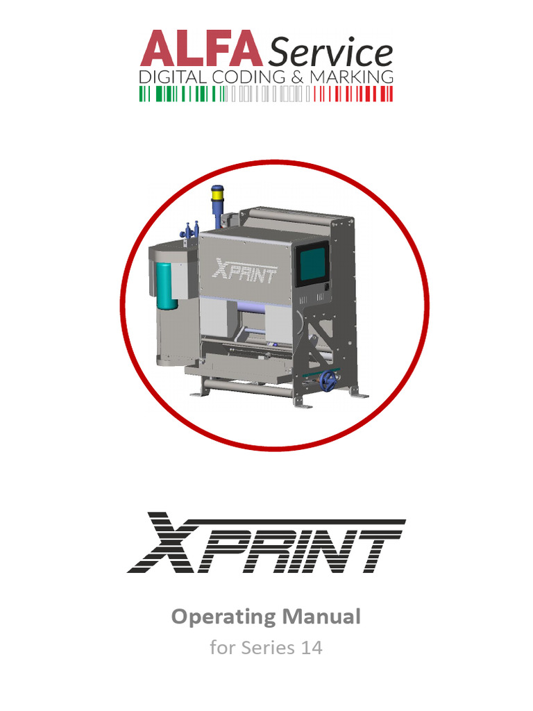 [XP14] Operating Manual | PDF | Printer (Computing)