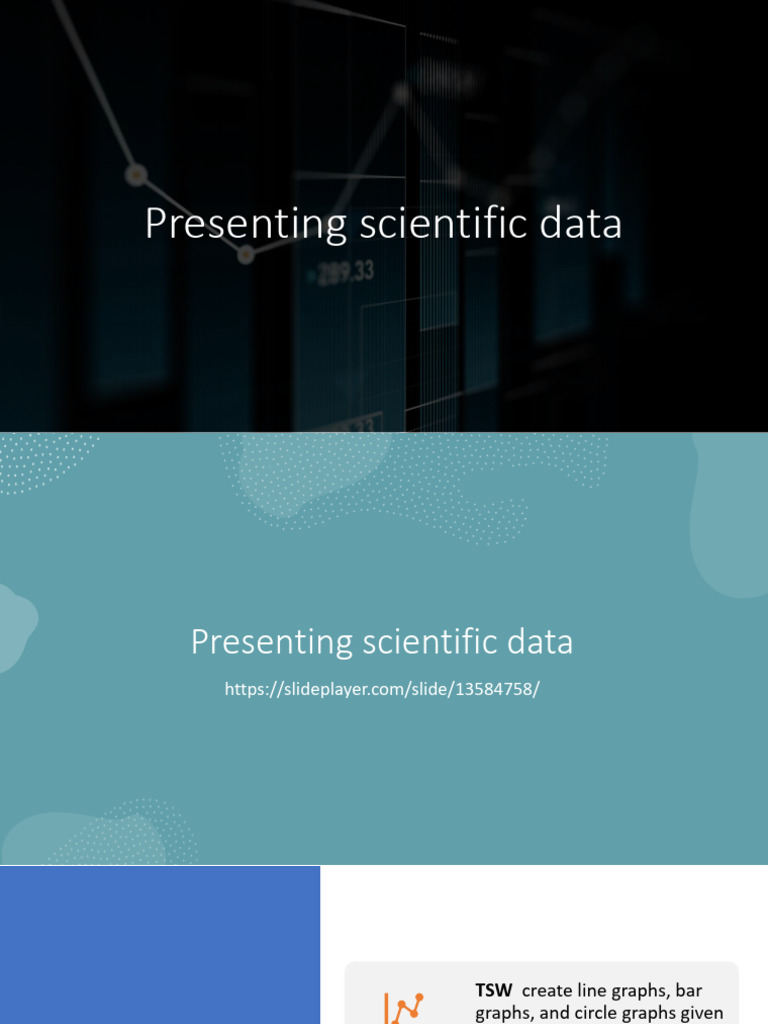 Creating Graphs for Scientific Data | PDF