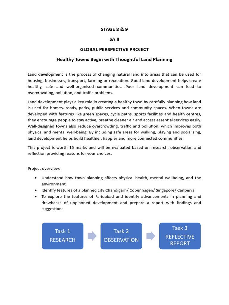 Stage 8 & 9 GP Project For SA2 | PDF | Natural Environment