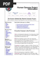 Human Genome Project Science