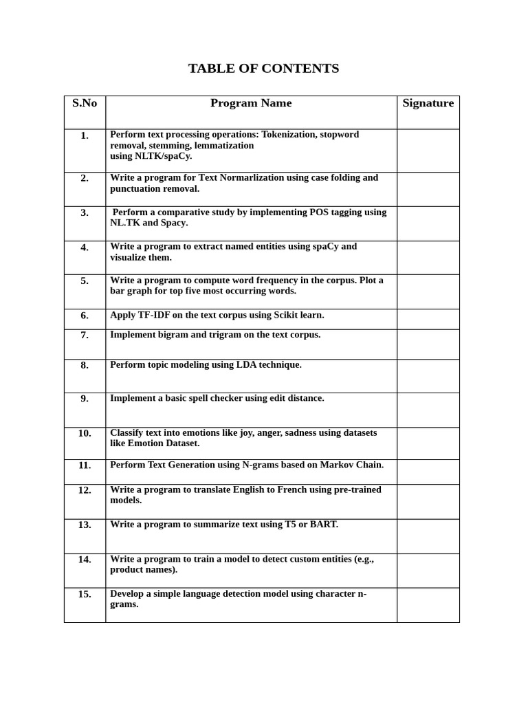 NLP Text Processing Techniques in Python | PDF | Part Of Speech ...