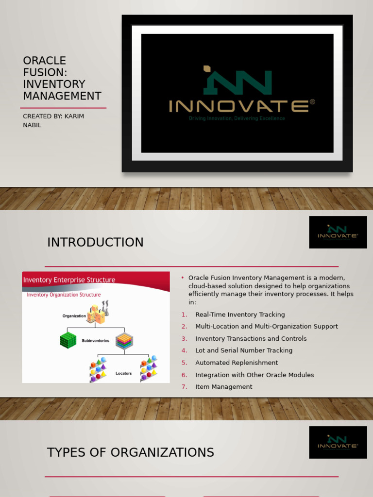 Oracle Fusion Inventory Management Guide | PDF | Inventory | Warehouse