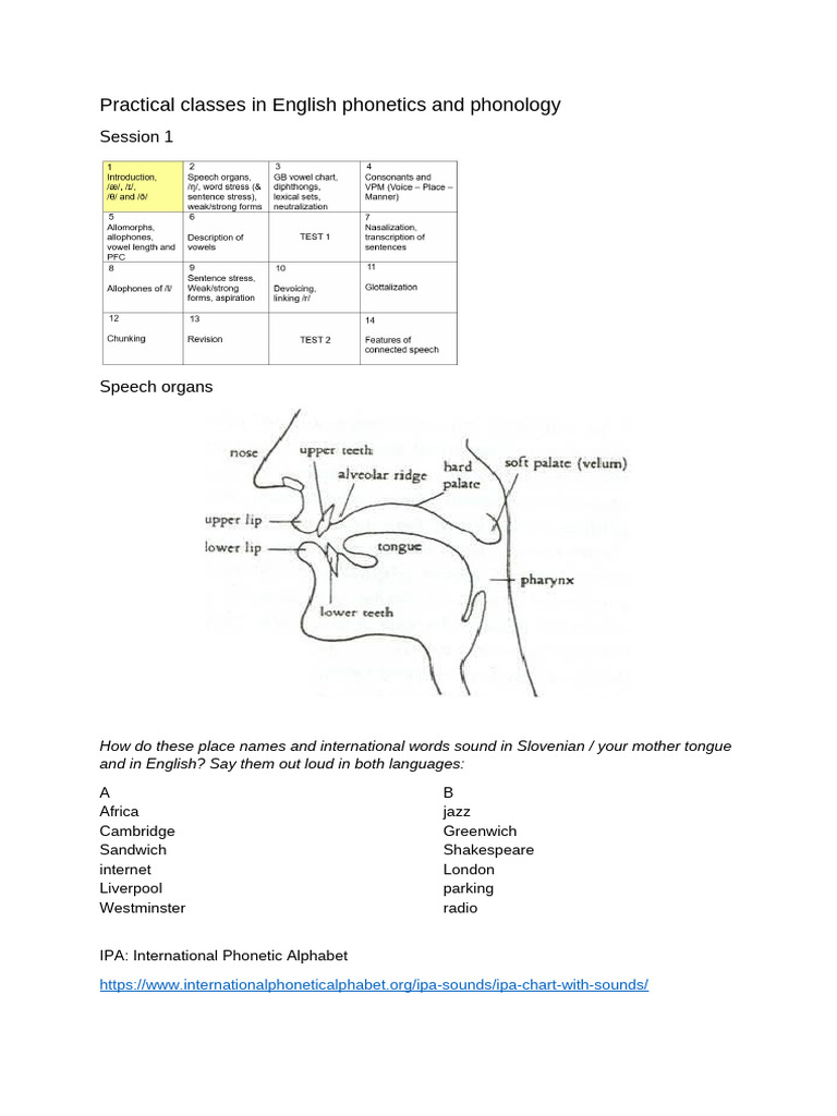 1 Handout Ph-Ph | PDF | English Language | Human Communication