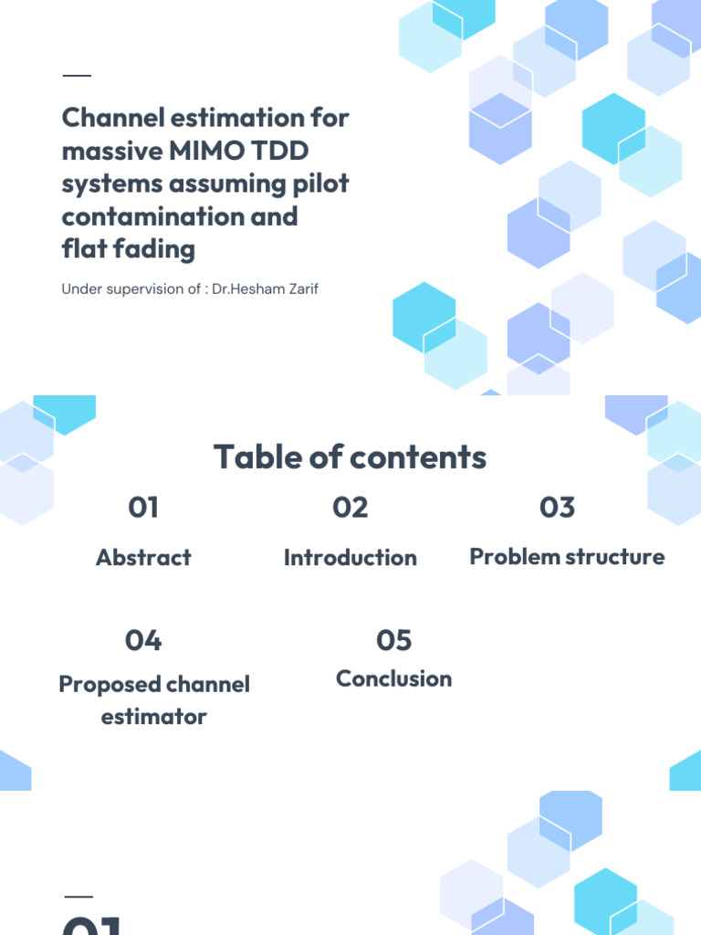 Channel Estimation for Massive MIMO TDD Systems Assuming Pilot ...