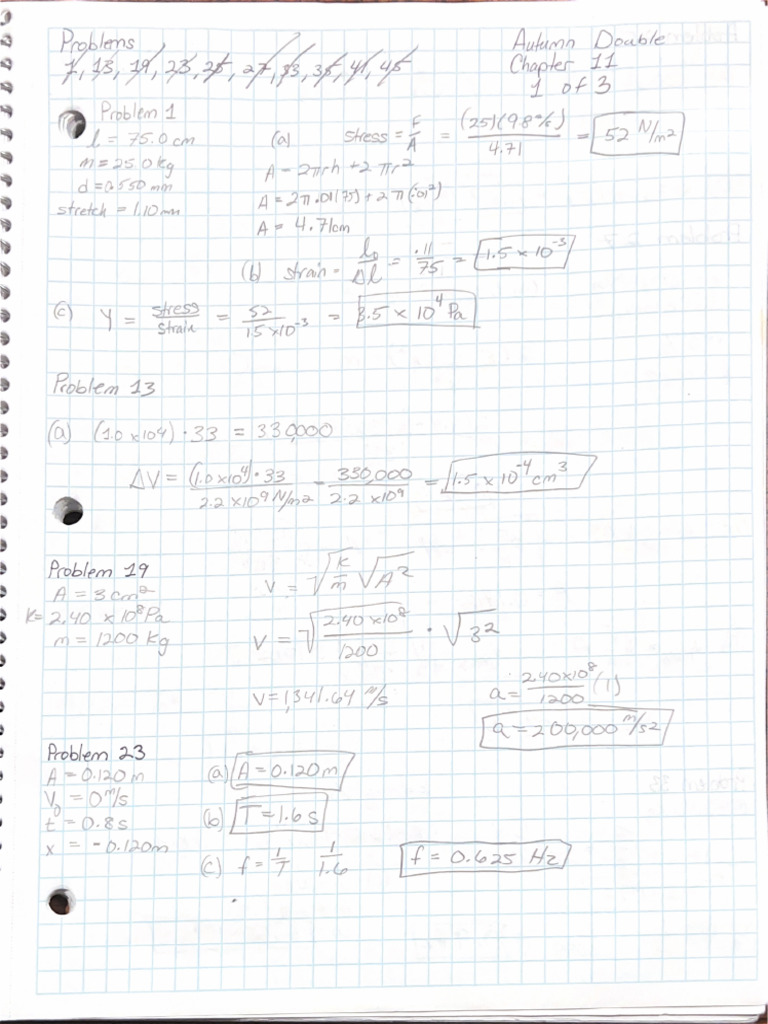 Physics 2 HW 11,12,13 ADouble | PDF