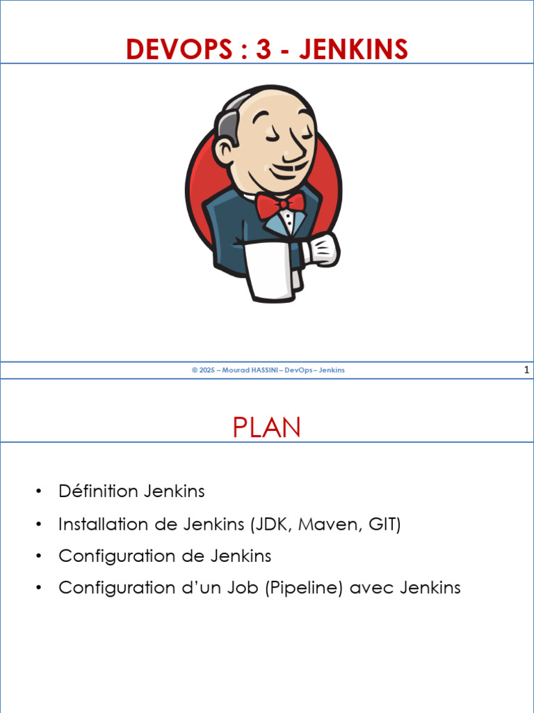Installation et configuration de Jenkins | PDF | Informatique ...