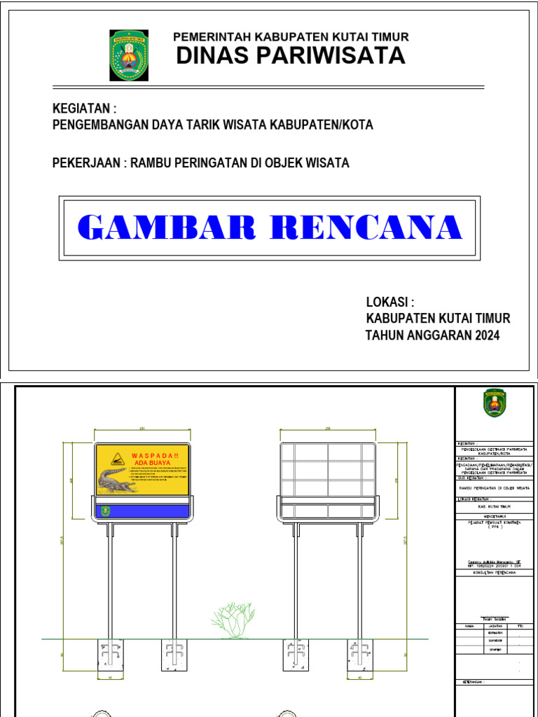 Gambar Rambu Peringatan 23 Unit | PDF