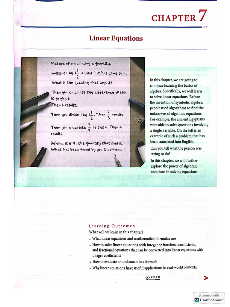 Maths CH 7 | PDF