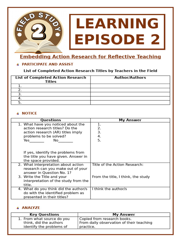 Action Research for Teacher Reflection | PDF | Teachers | Action Research