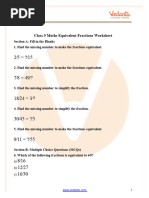 Corbett Maths: Equivalent Fractions Guide | PDF | Mathematical Notation ...