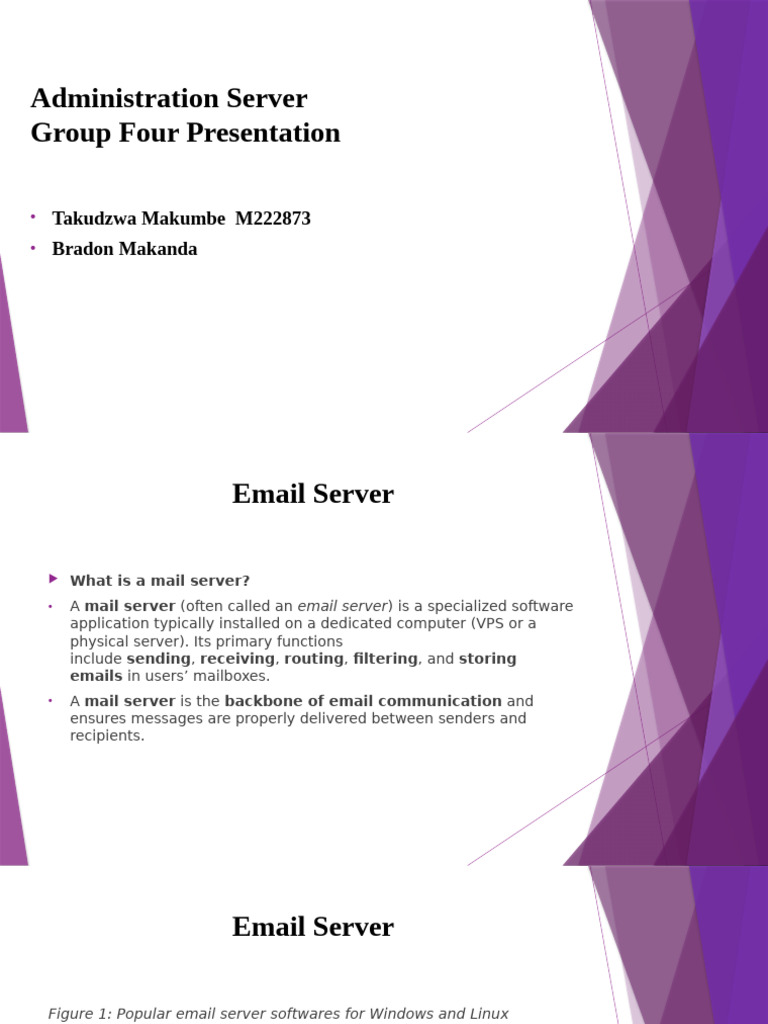 Admin Server Presentation | PDF