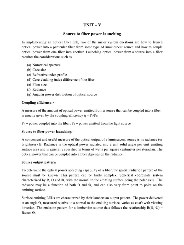 Oc Unit-V | PDF