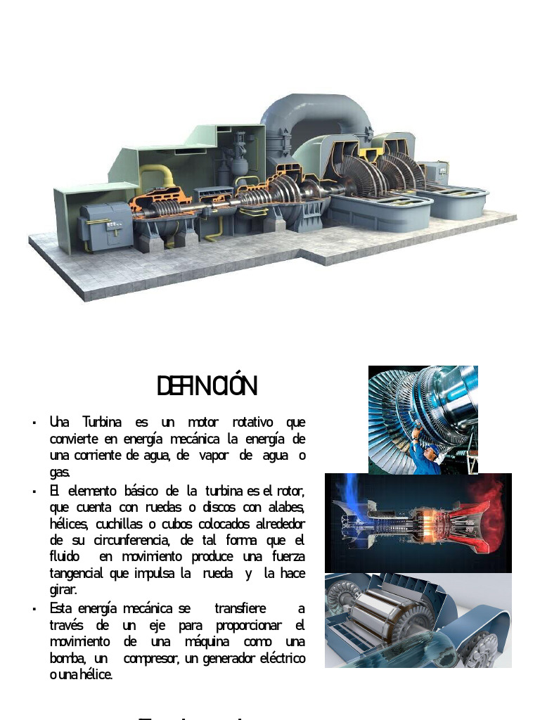 Turbinas de Vapor | PDF | Turbina | Máquina de vapor