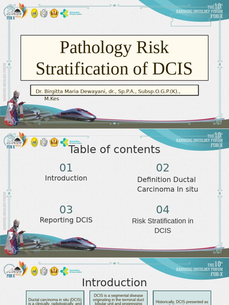 DCIS Risk Stratification Overview | PDF | Breast Cancer | Clinical Medicine