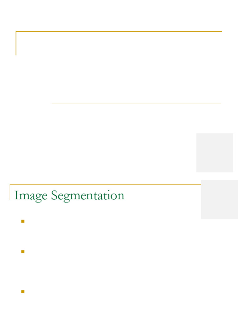 Lecture 10 Image Segmentation | PDF | Image Segmentation | Computer ...