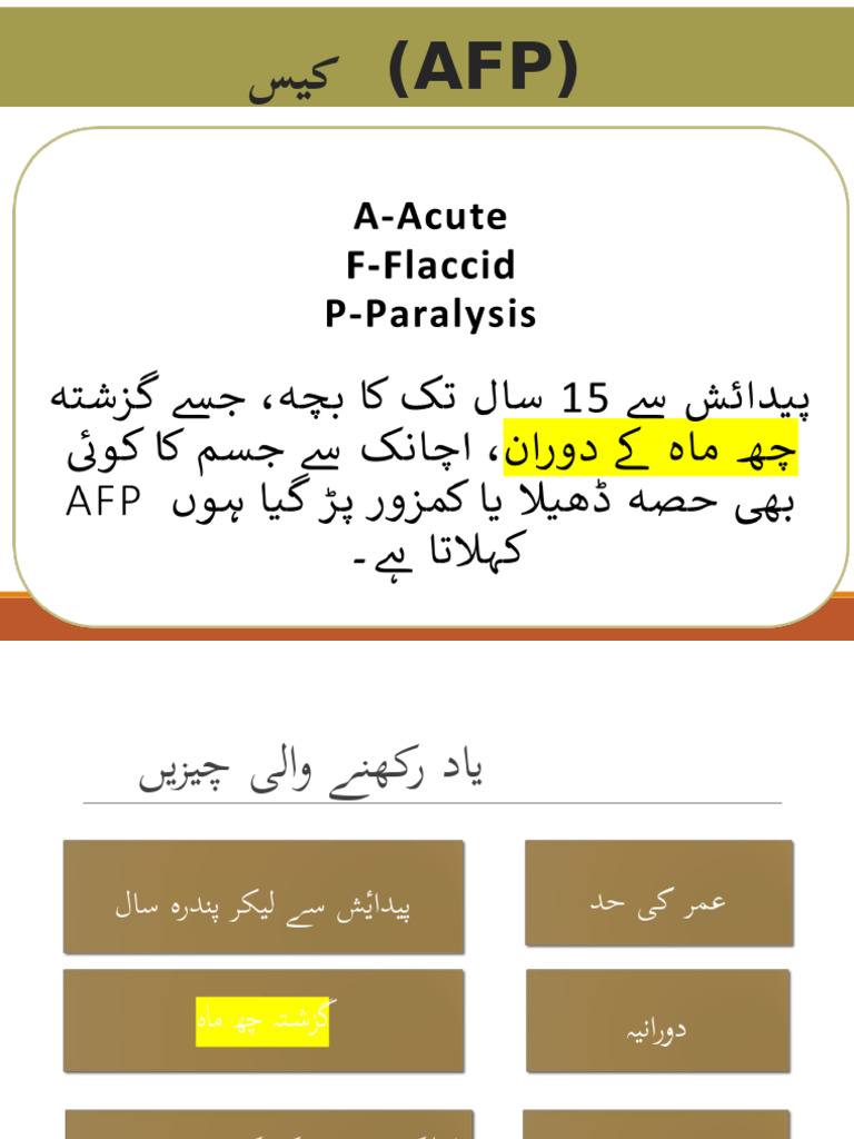 AFP (Urdu 4 Slides) | PDF