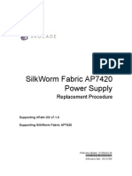 SilkWorm Fabric AP7420 Power Supply Replacement Procedure