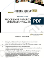 Proceso Medicamentos Audifarma