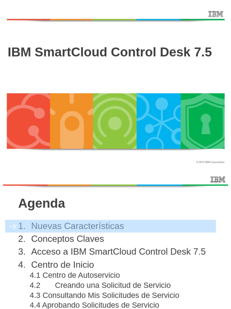 Guía de IBM SmartCloud Control Desk 7.5 | PDF | Acuerdo de nivel de ...