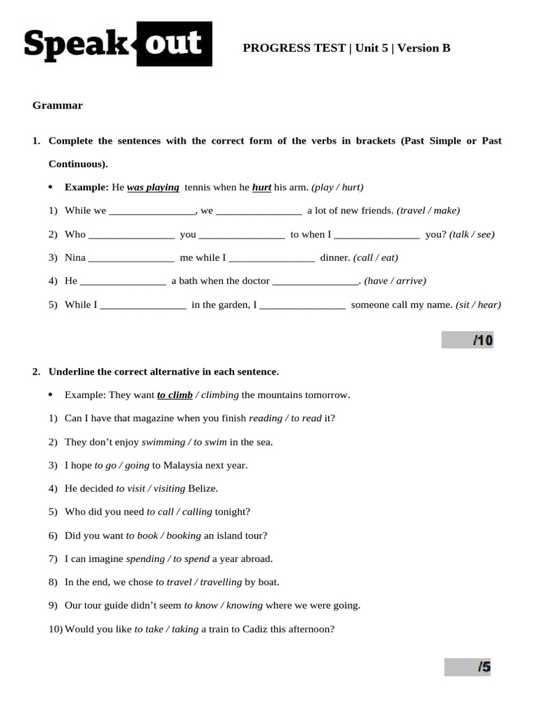 Test 5 | PDF