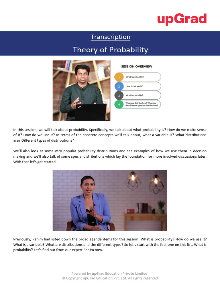 Theory+of+Probability+ +transcription | PDF | Probability Distribution ...