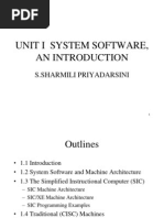 System Software Unit I