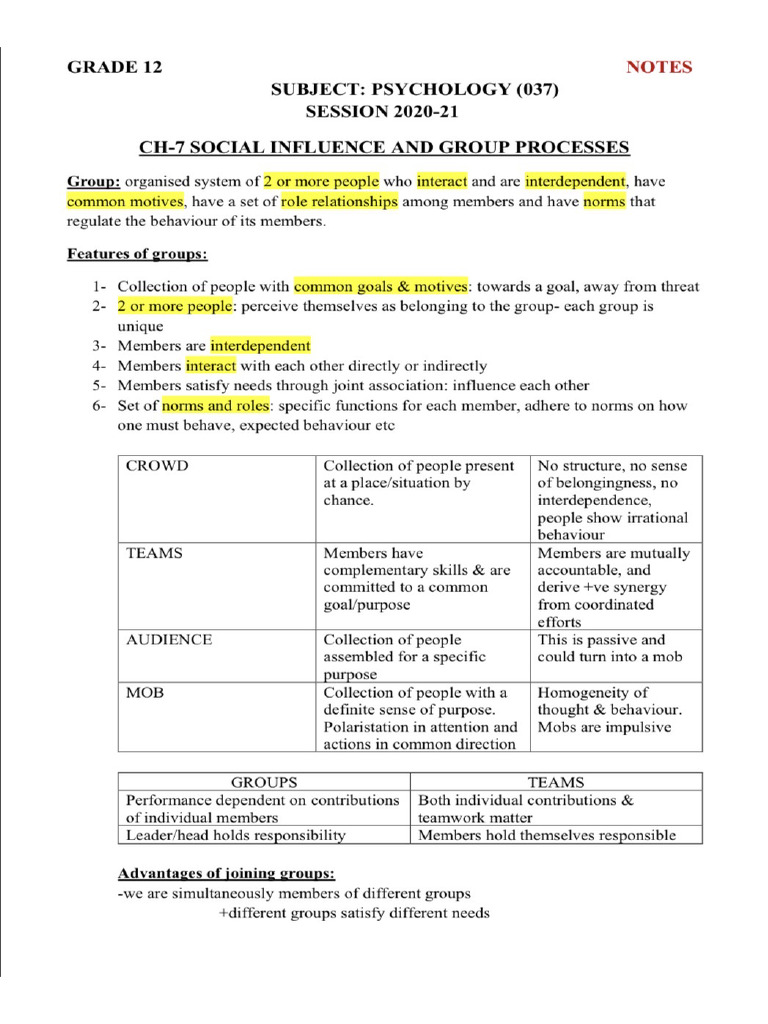 Ch-7 notes | PDF