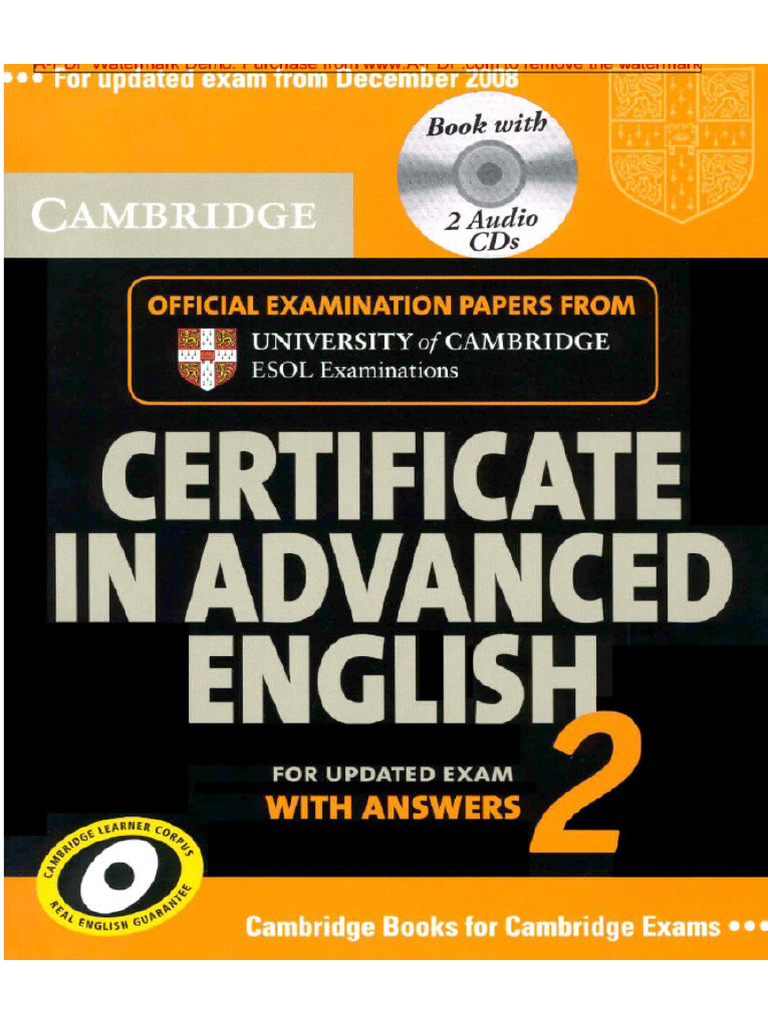 Cambridge Cae - Book 2 - R+w+uoe - Test 4 | PDF