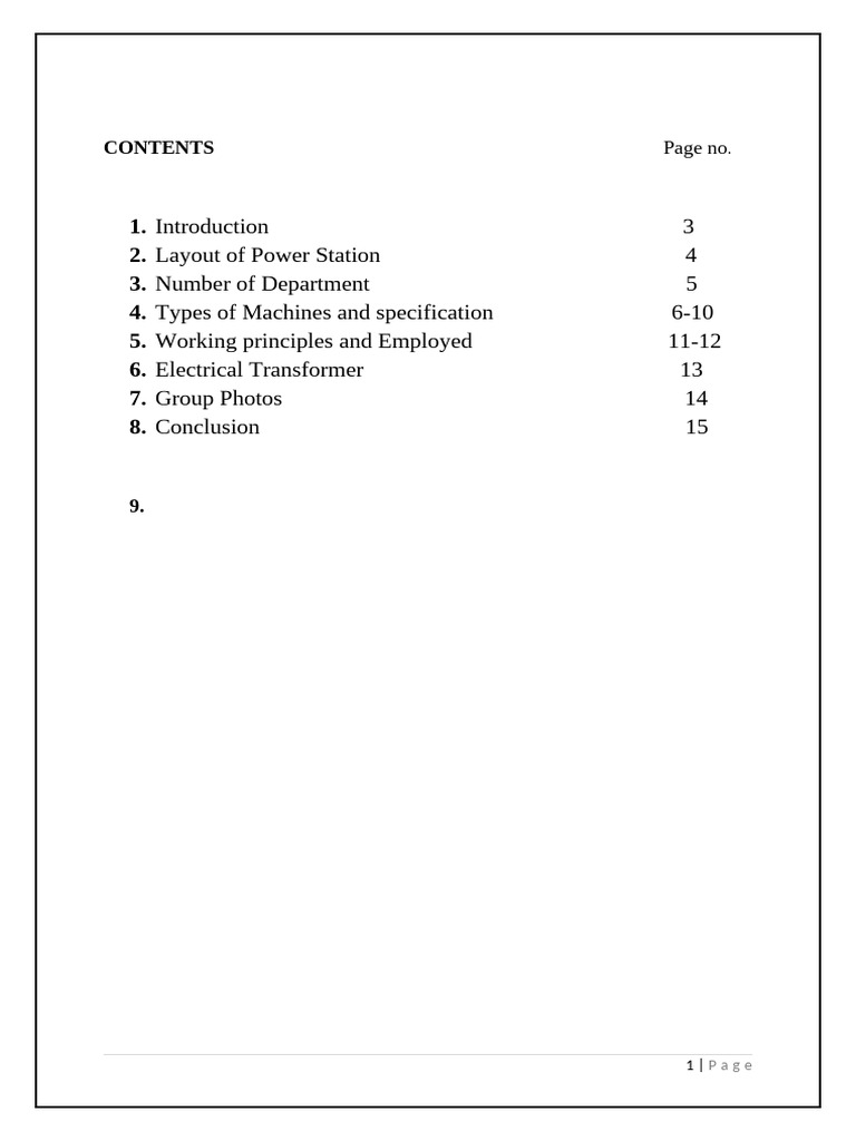 Kattepura Mini Hydel Project Overview | PDF | Transformer ...