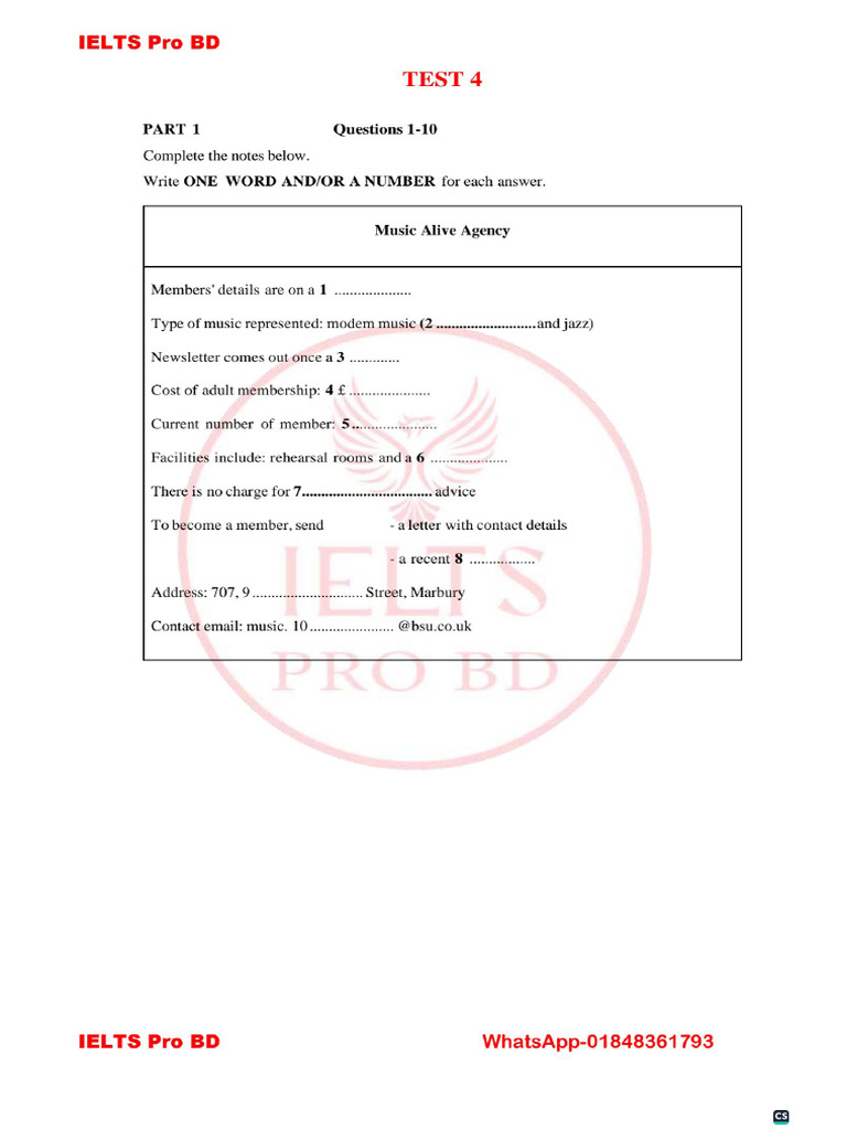 Test 4 | PDF