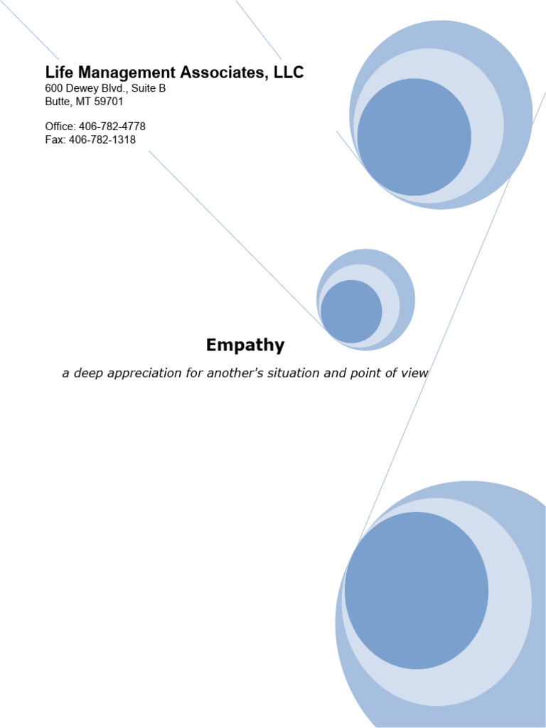 Understanding Empathy and Its Importance | PDF | Empathy | Feeling