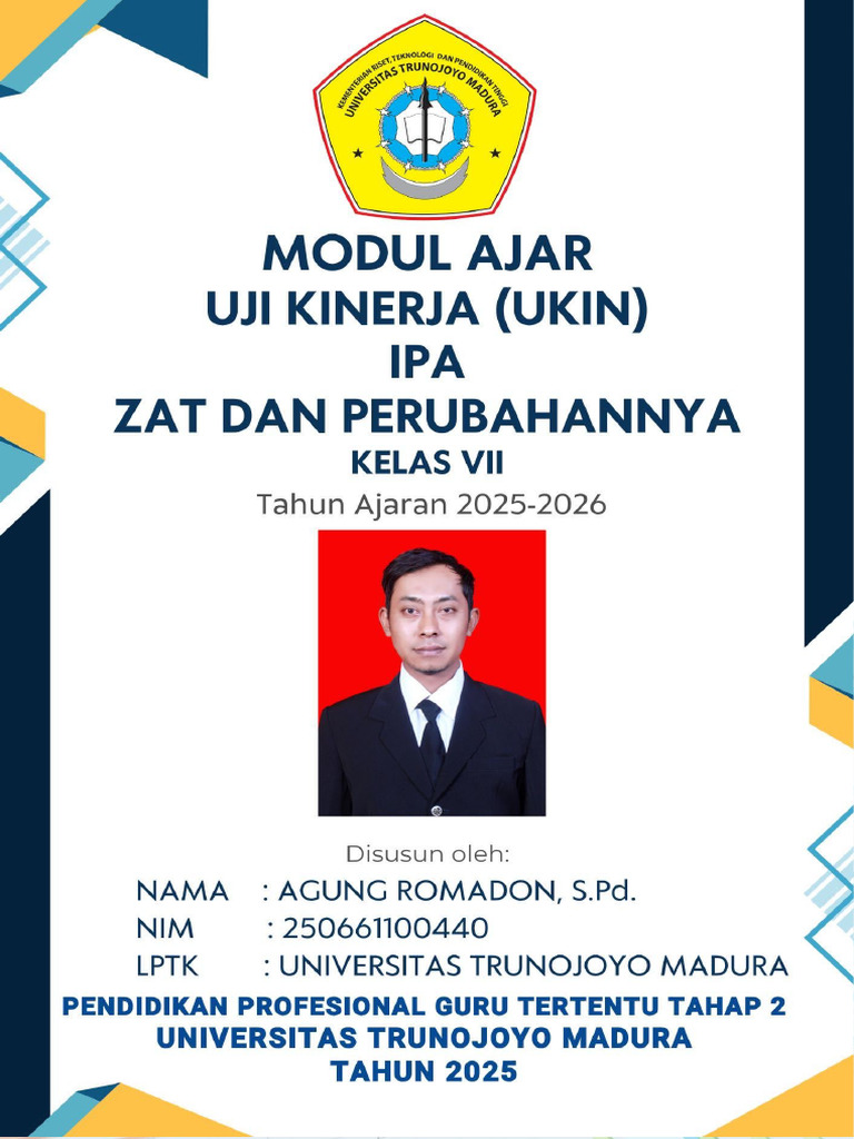 Modul Ajar Zat dan Perubahannya SMP | PDF