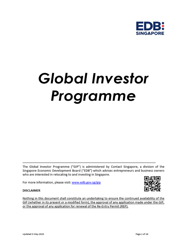 GIP Factsheet | PDF | Notary Public | Banks