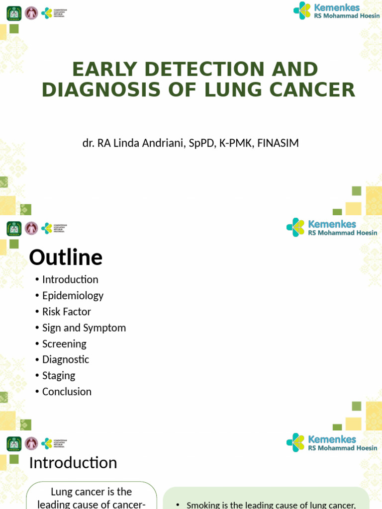 Early Lung Cancer Detection Strategies | PDF | Lung Cancer | Cancer