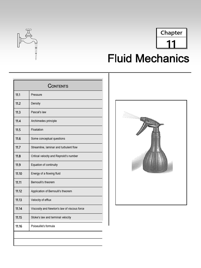 Fluid Mechanics Concepts and Applications | PDF | Buoyancy | Pressure