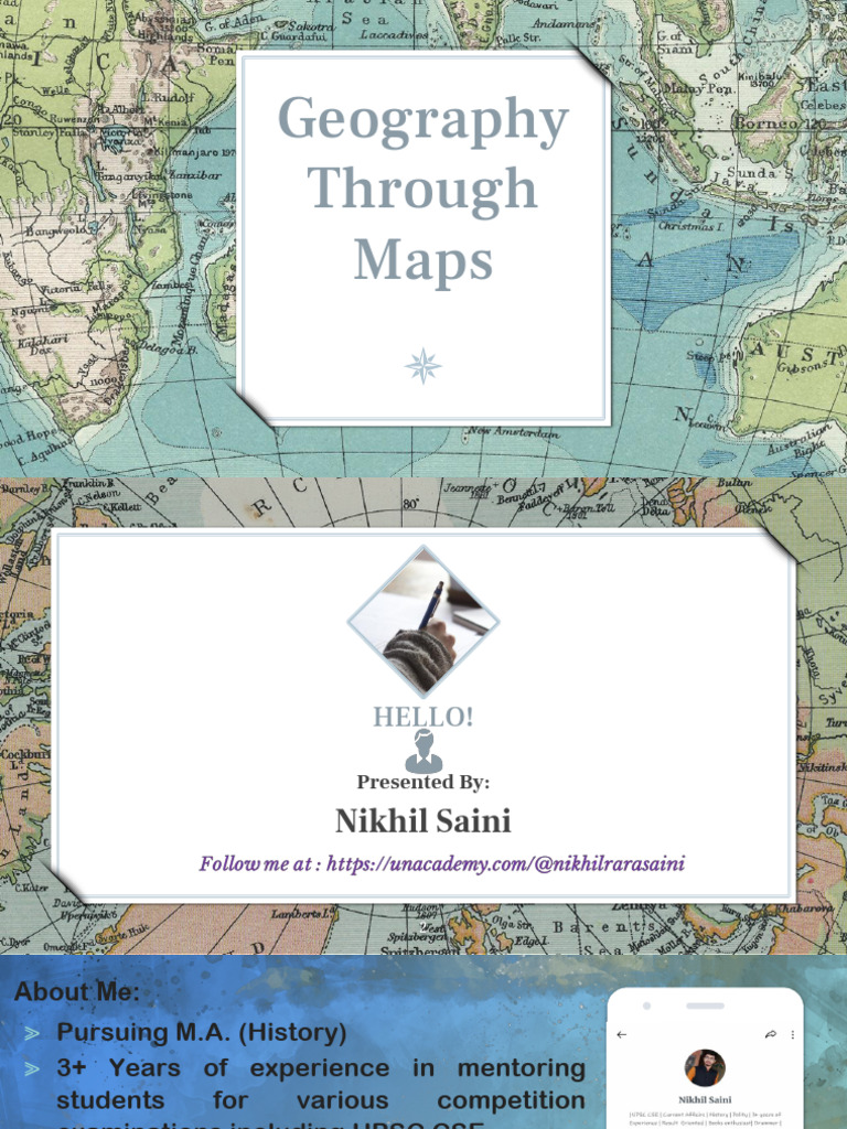 Geography Learning Through Maps | PDF | Microsoft Power Point