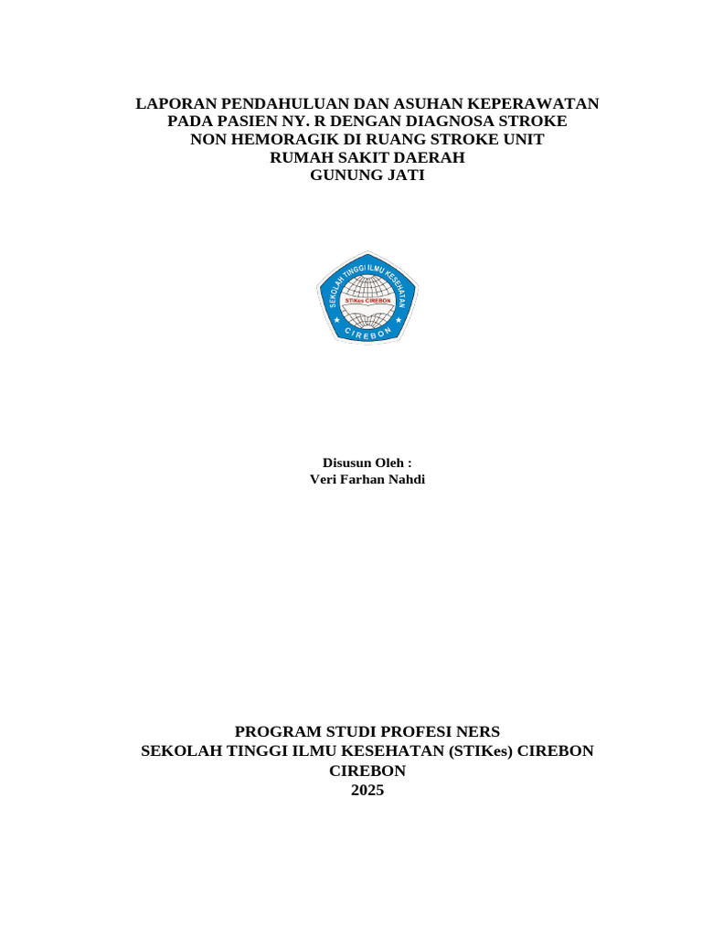 ASKEP STROKE UNIT SNH Done | PDF