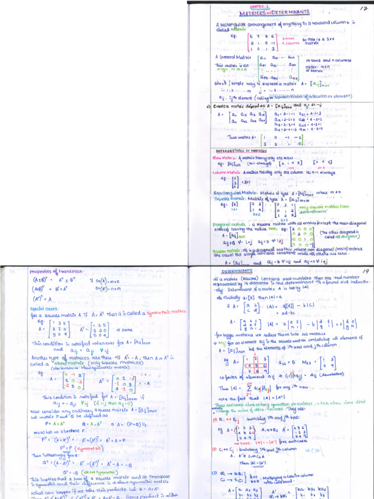 Matrices | PDF