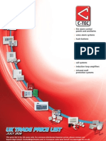 Ctec July 2011 Trade Price List