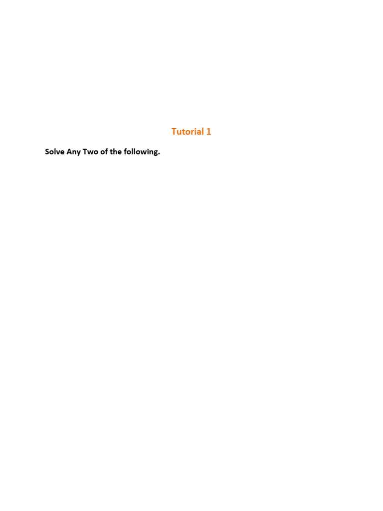 Distributed Systems Tutorial Questions | PDF