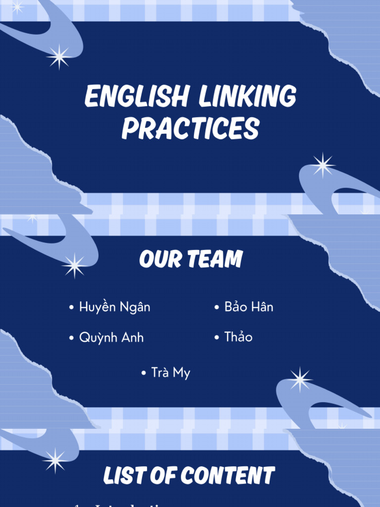 English Linking Practices | PDF