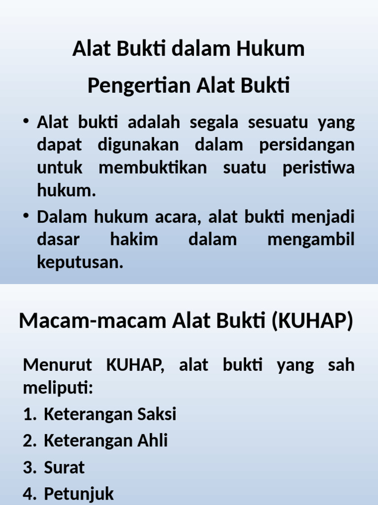 2. Alat_Bukti | PDF