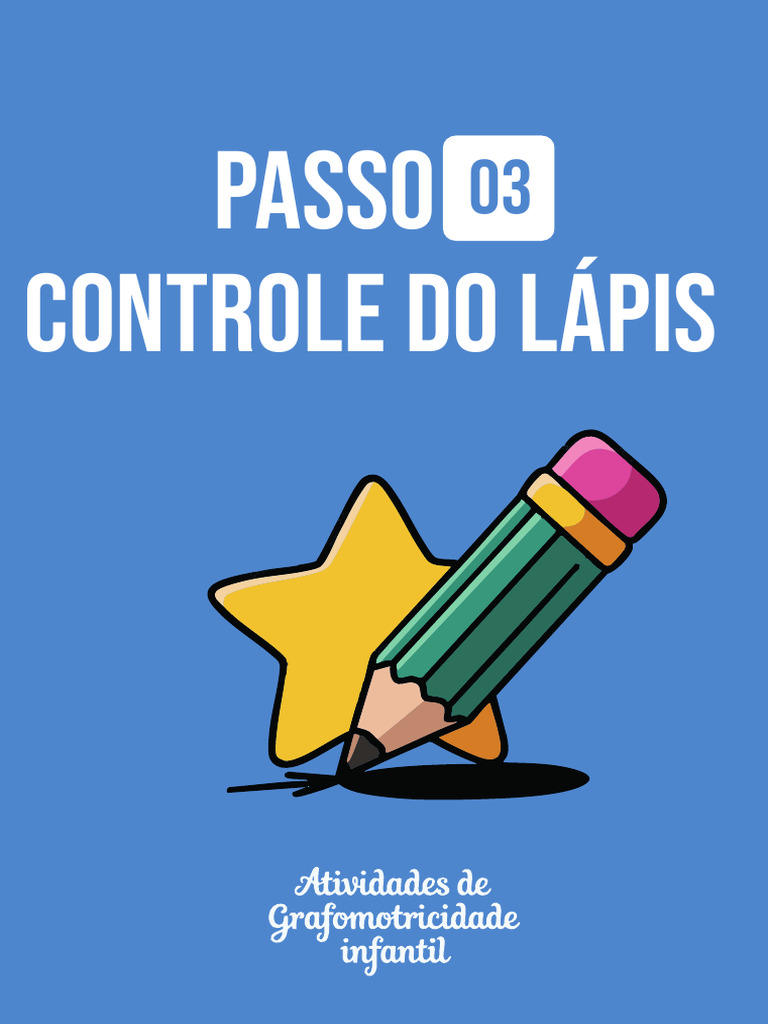 Controle do Lápis: Passo a Passo | PDF